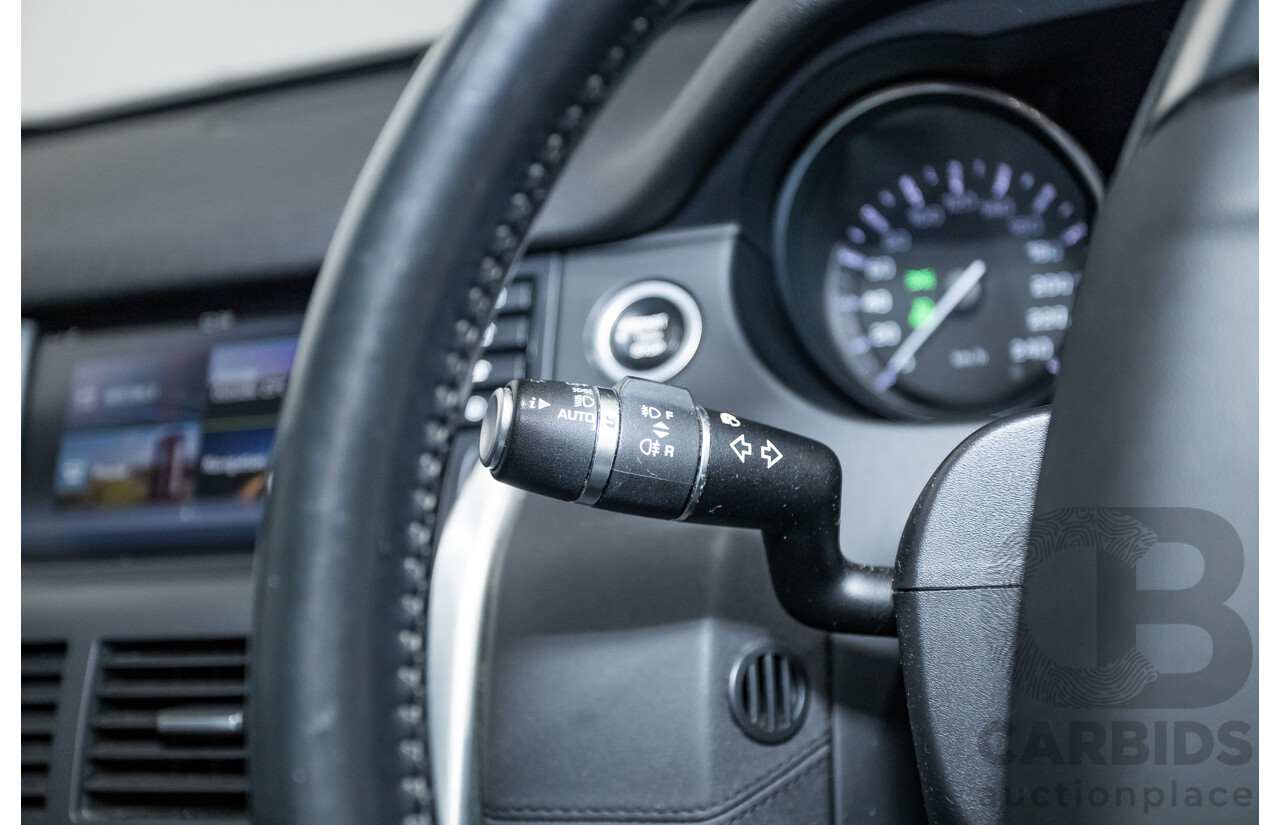 12/2015 Land Rover Discovery Sport SD4 HSE (AWD) LC 4D Wagon Indus Silver Turbo Diesel 2.2L - 7 Seats