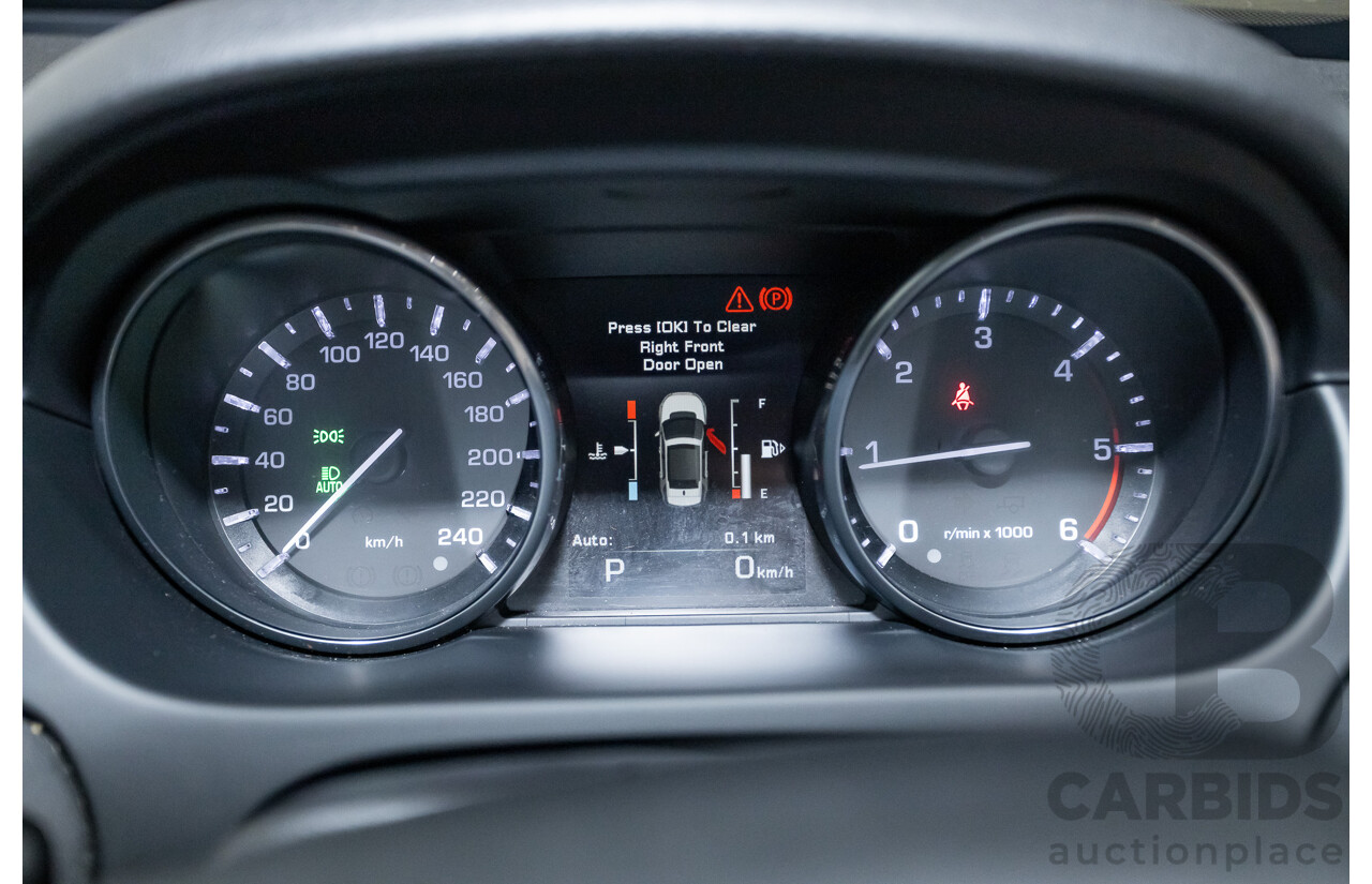 12/2015 Land Rover Discovery Sport SD4 HSE (AWD) LC 4D Wagon Indus Silver Turbo Diesel 2.2L - 7 Seats