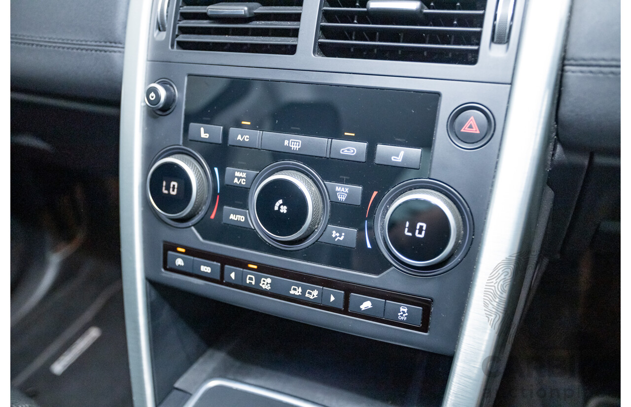 12/2015 Land Rover Discovery Sport SD4 HSE (AWD) LC 4D Wagon Indus Silver Turbo Diesel 2.2L - 7 Seats