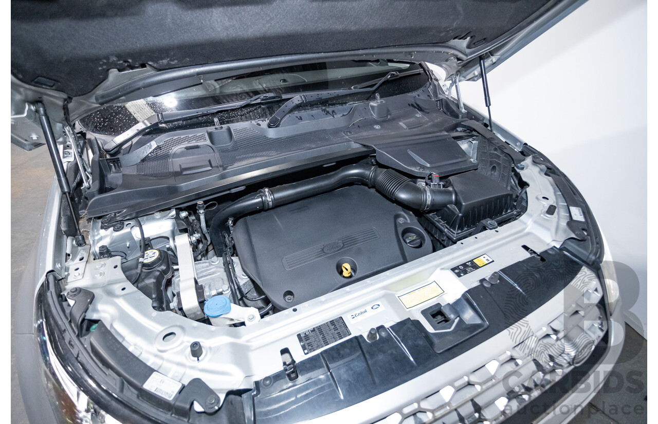 12/2015 Land Rover Discovery Sport SD4 HSE (AWD) LC 4D Wagon Indus Silver Turbo Diesel 2.2L - 7 Seats