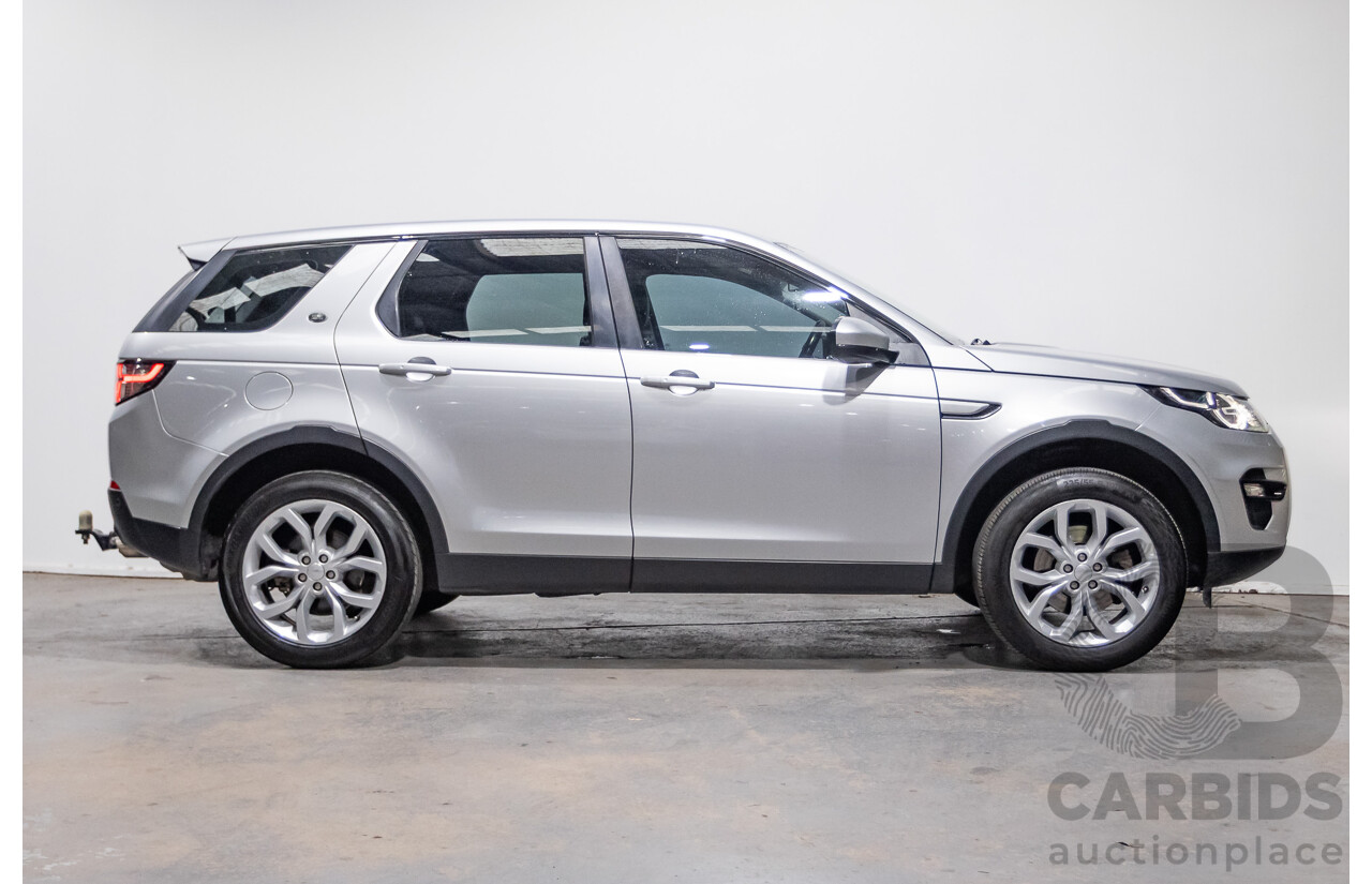 12/2015 Land Rover Discovery Sport SD4 HSE (AWD) LC 4D Wagon Indus Silver Turbo Diesel 2.2L - 7 Seats