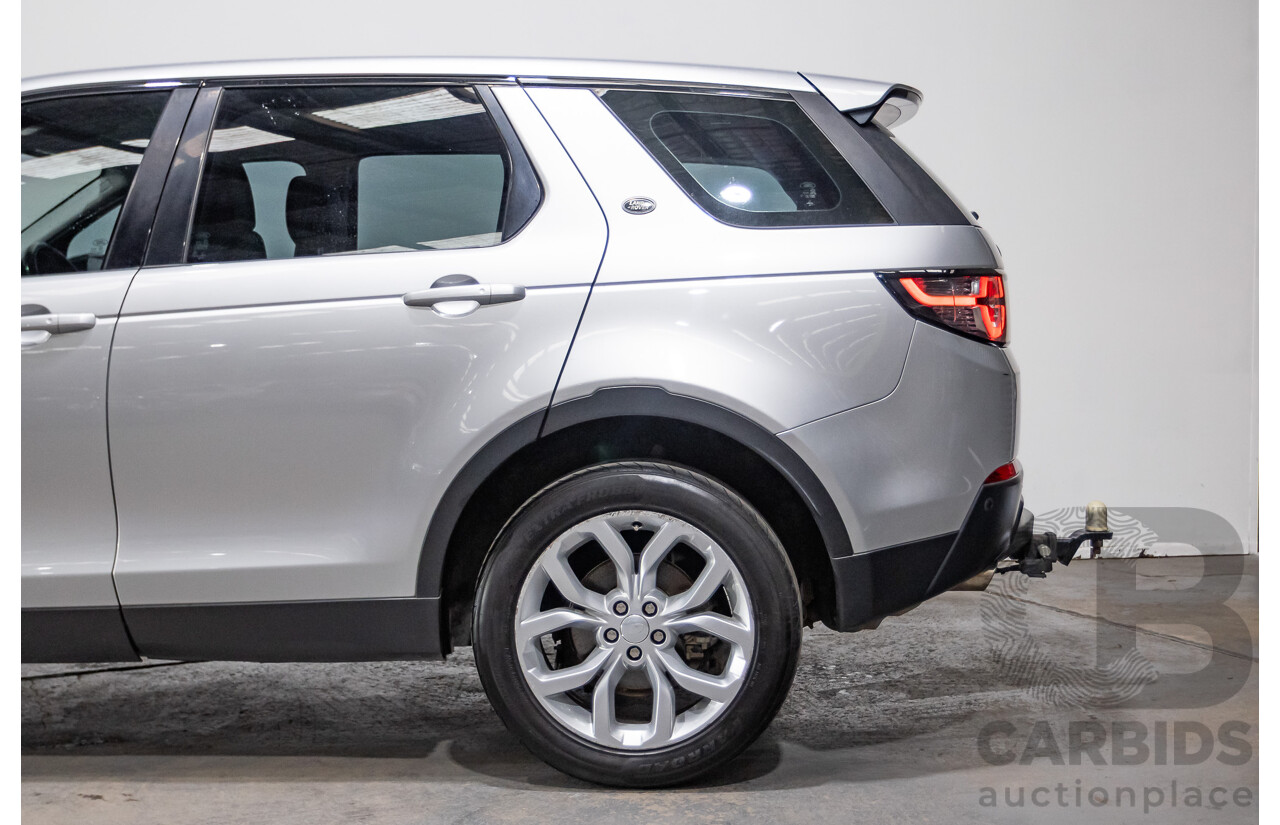 12/2015 Land Rover Discovery Sport SD4 HSE (AWD) LC 4D Wagon Indus Silver Turbo Diesel 2.2L - 7 Seats