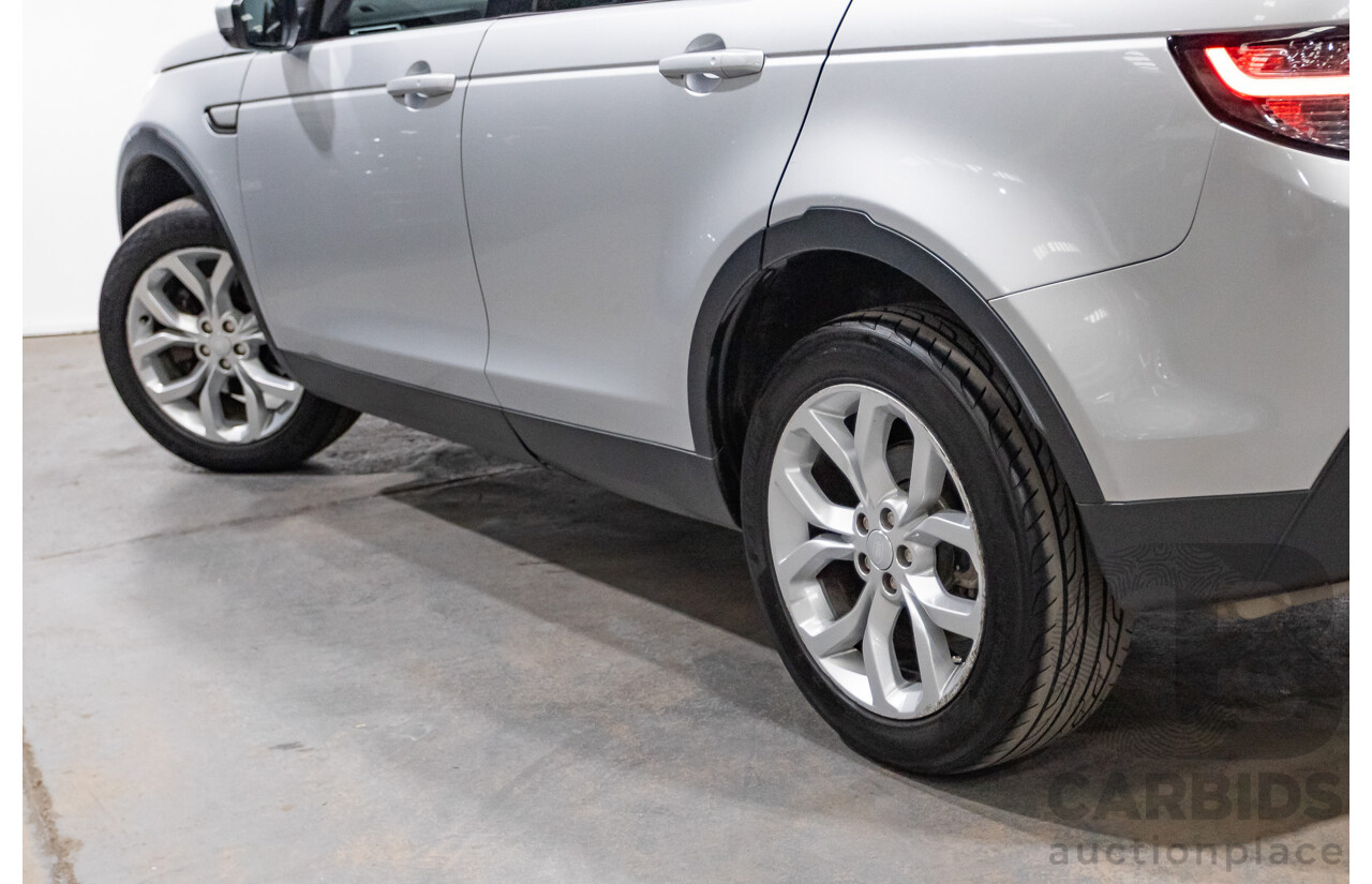 12/2015 Land Rover Discovery Sport SD4 HSE (AWD) LC 4D Wagon Indus Silver Turbo Diesel 2.2L - 7 Seats