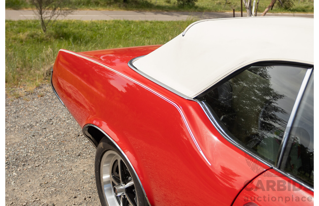 01/1970 Oldsmobile 442 (Cutlass) 2d Convertible Matador Red / White Roof 455ci Rocket V8 7.3L