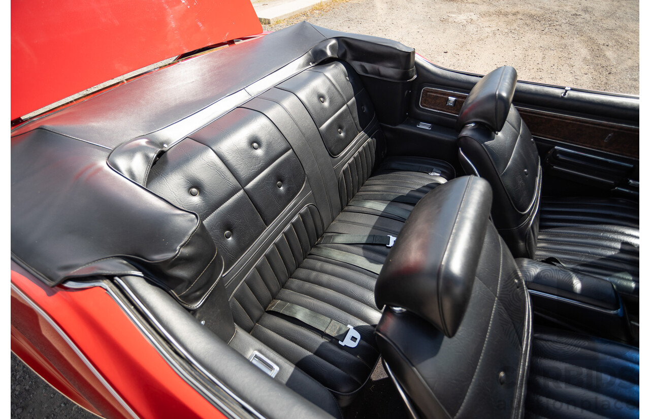 01/1970 Oldsmobile 442 (Cutlass) 2d Convertible Matador Red / White Roof 455ci Rocket V8 7.3L