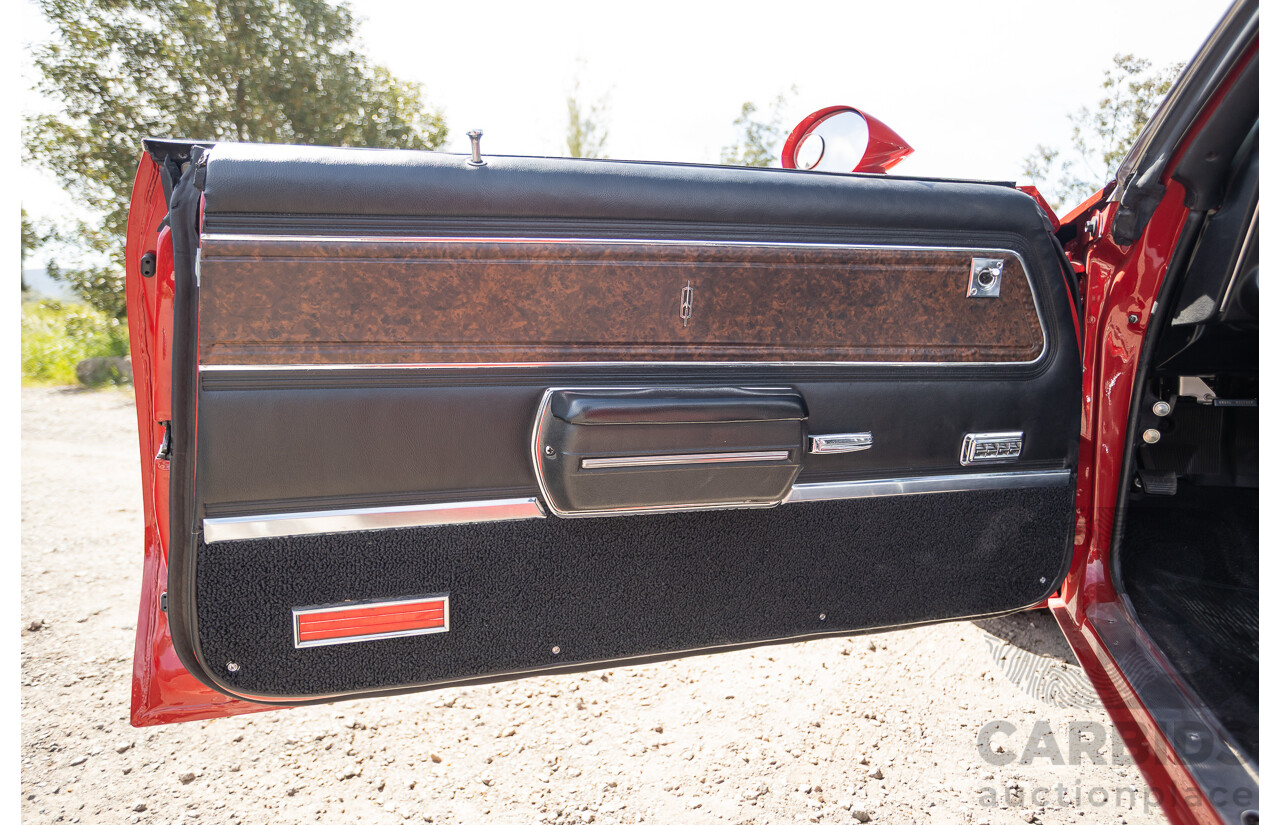 01/1970 Oldsmobile 442 (Cutlass) 2d Convertible Matador Red / White Roof 455ci Rocket V8 7.3L