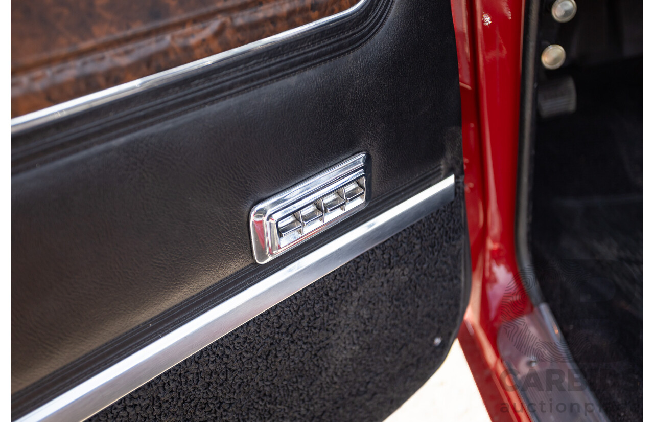 01/1970 Oldsmobile 442 (Cutlass) 2d Convertible Matador Red / White Roof 455ci Rocket V8 7.3L