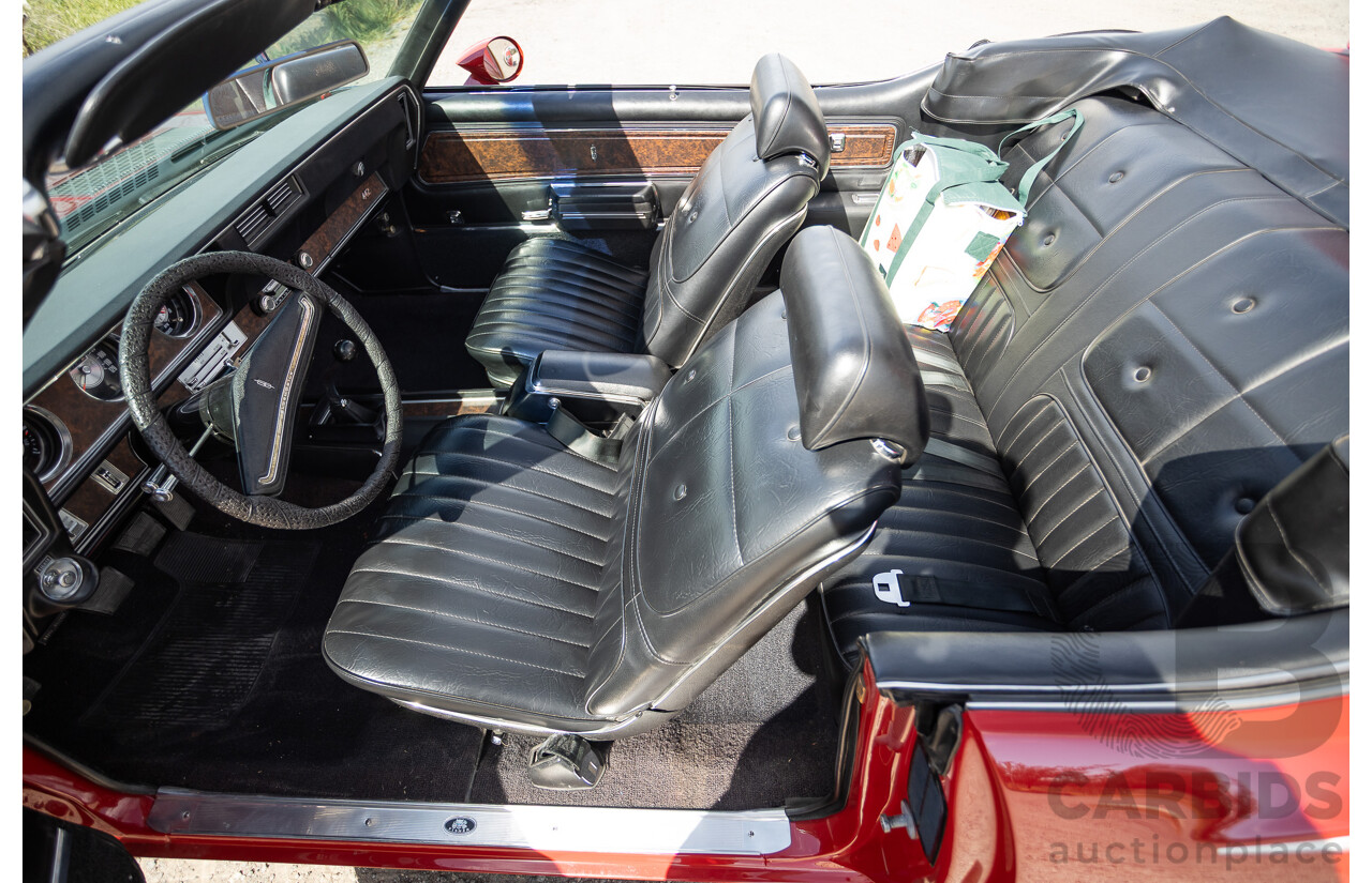 01/1970 Oldsmobile 442 (Cutlass) 2d Convertible Matador Red / White Roof 455ci Rocket V8 7.3L
