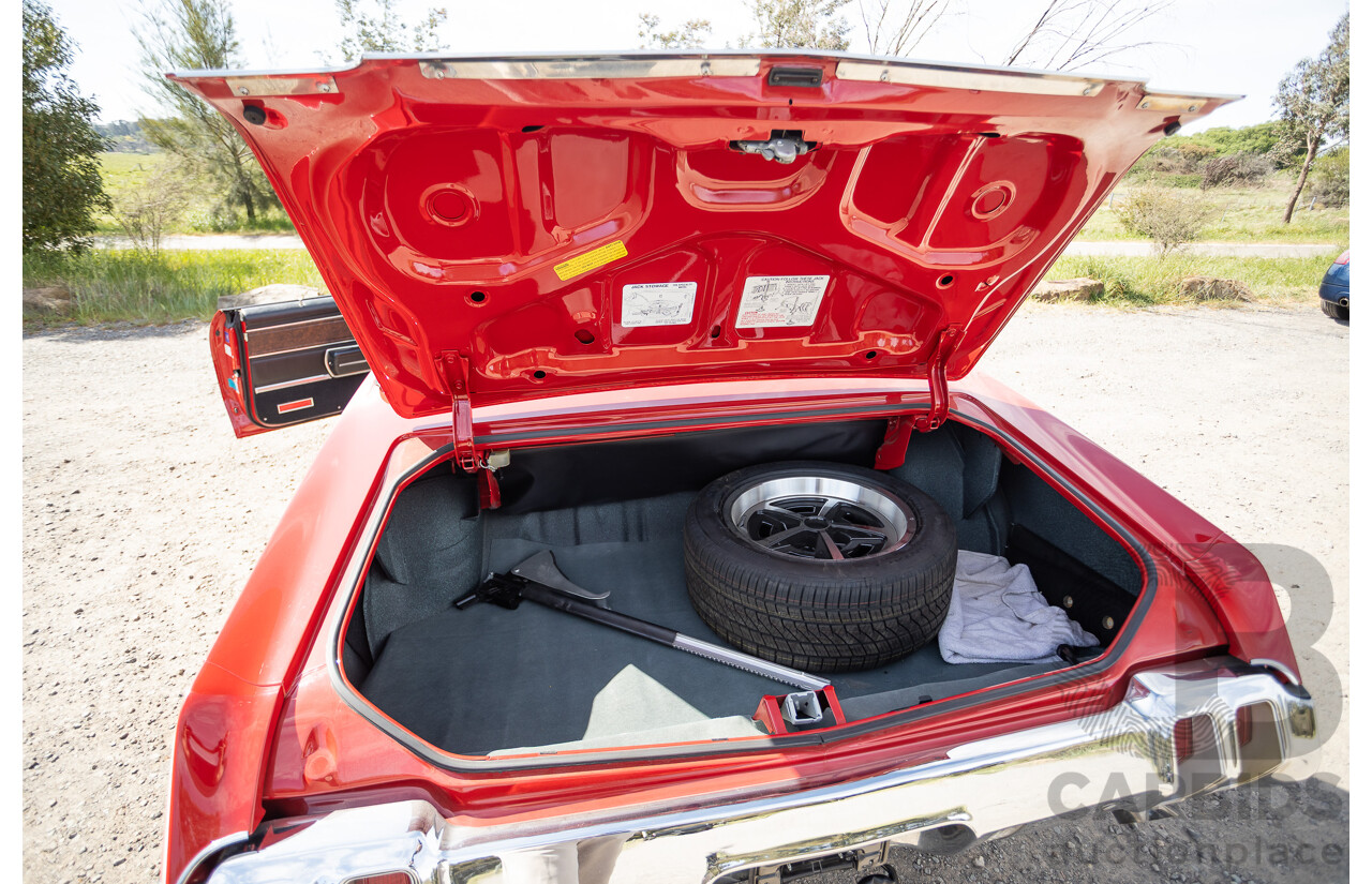 01/1970 Oldsmobile 442 (Cutlass) 2d Convertible Matador Red / White Roof 455ci Rocket V8 7.3L