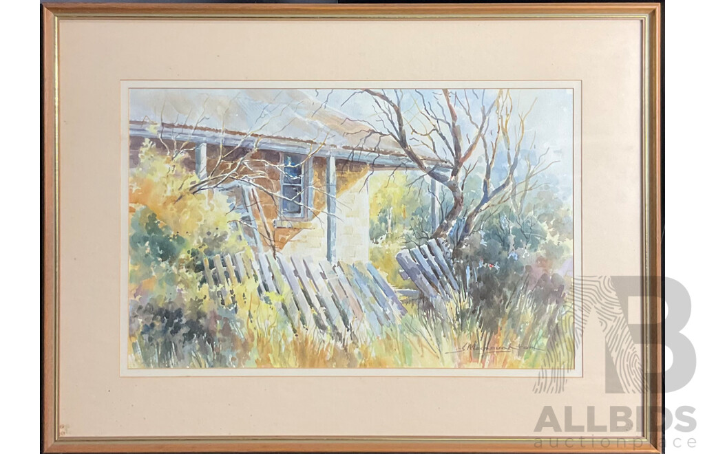 Jenny MacNaughton, a Dream Long Ago, Watercolour on Paper