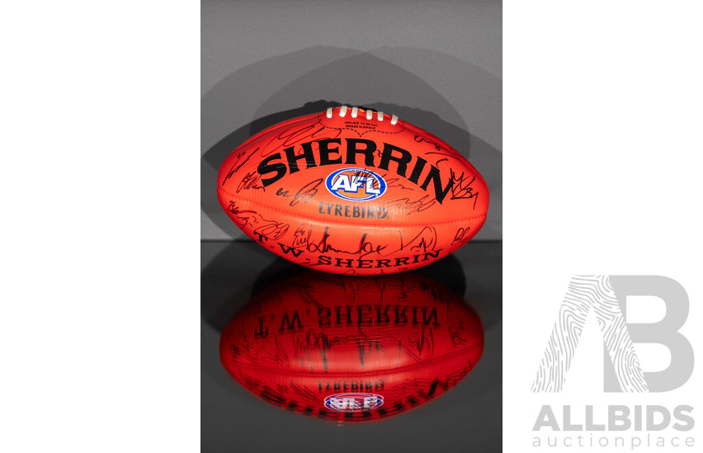 AFL Sydney Swans Signed Playing Ball 2025
