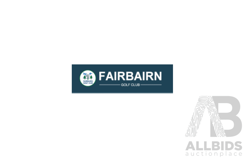 Fairbairn Golf Club 18 Holes, with 2 Carts for 4 People