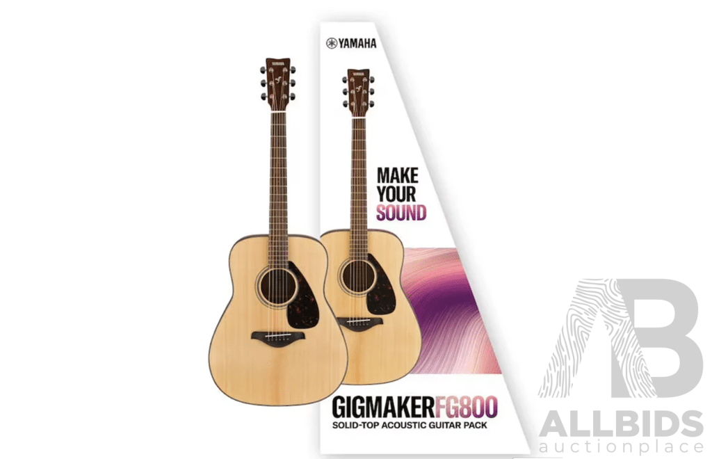 Yamaha GIGMAKERFG800M Solid Top Acoustic Guitar