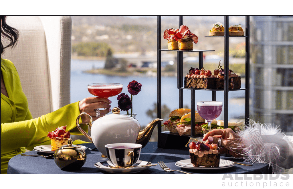 QT Canberra- One night stay and QTea High Tea with Bubbles for 2 People