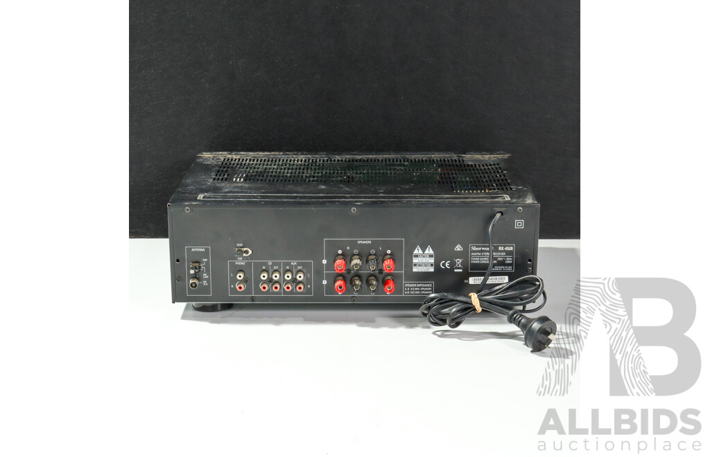 Sherwood RX-4508 AM/FM Stereo Receiver with Bluetooth