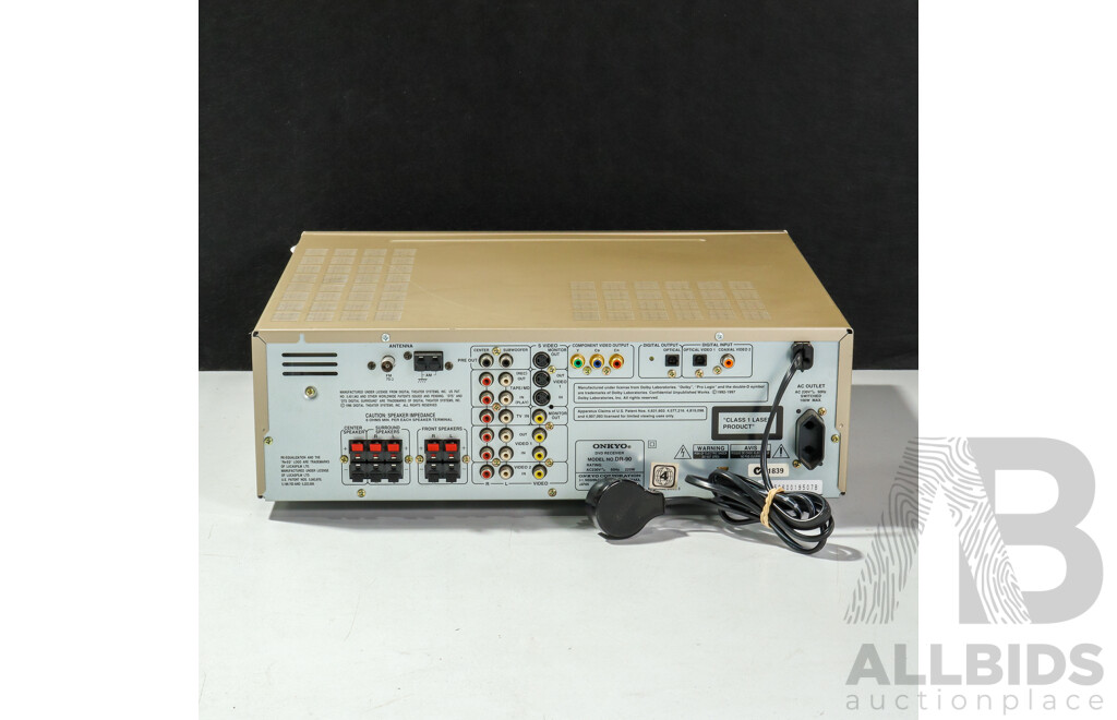 Onkyo DVD Receiver