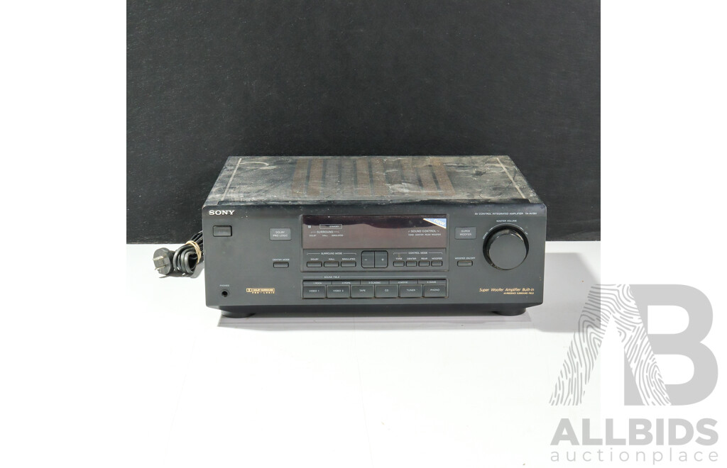 Sony TA-AV581 Integrated Audio/Video Amplifier