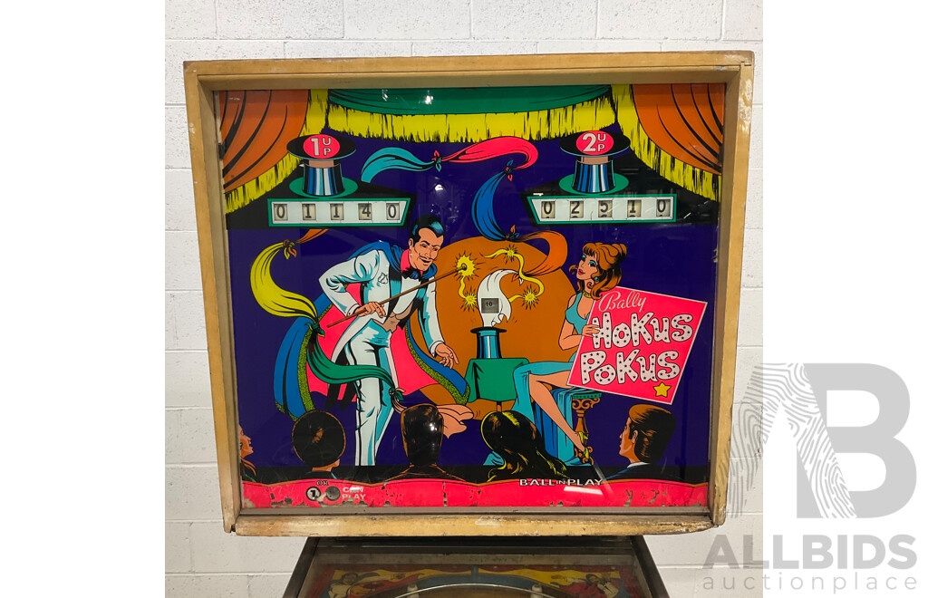 Project - Hokus Pokus by Bally Pinball Machine