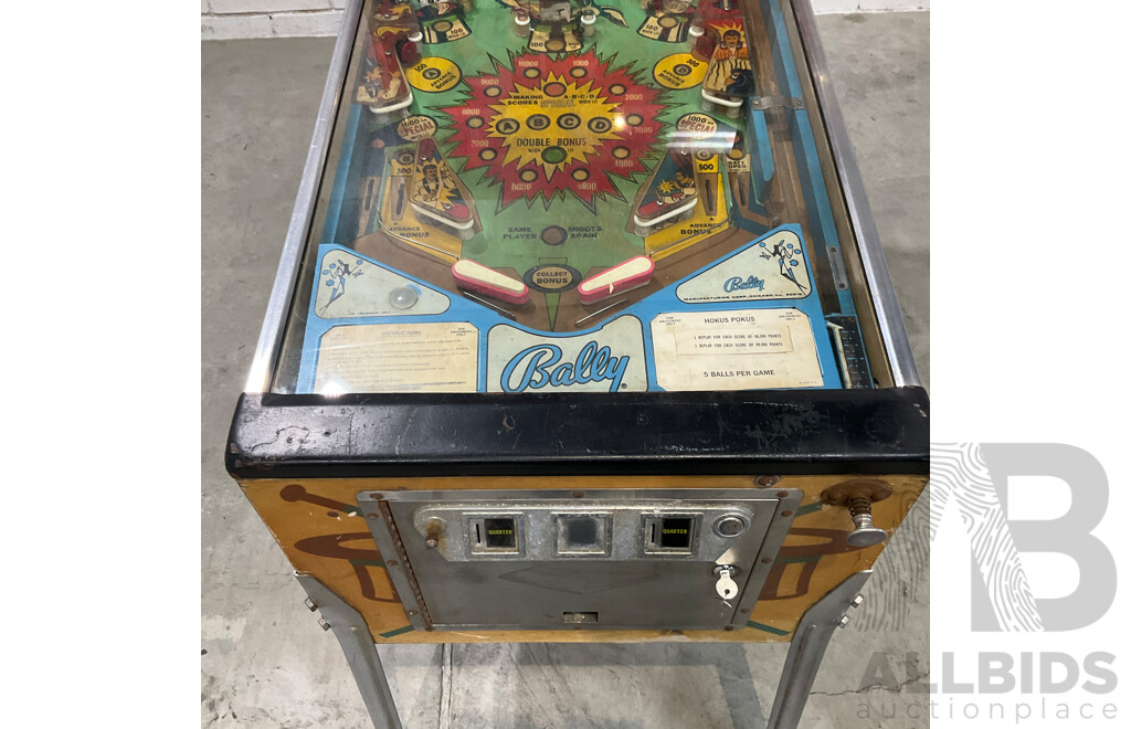 Project - Hokus Pokus by Bally Pinball Machine