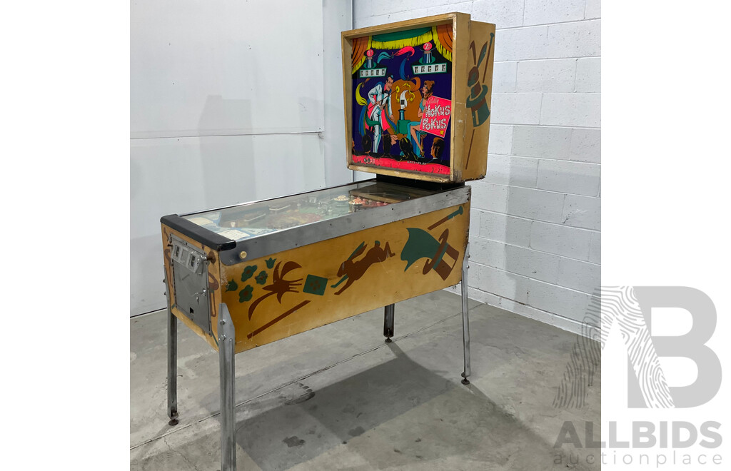 Project - Hokus Pokus by Bally Pinball Machine