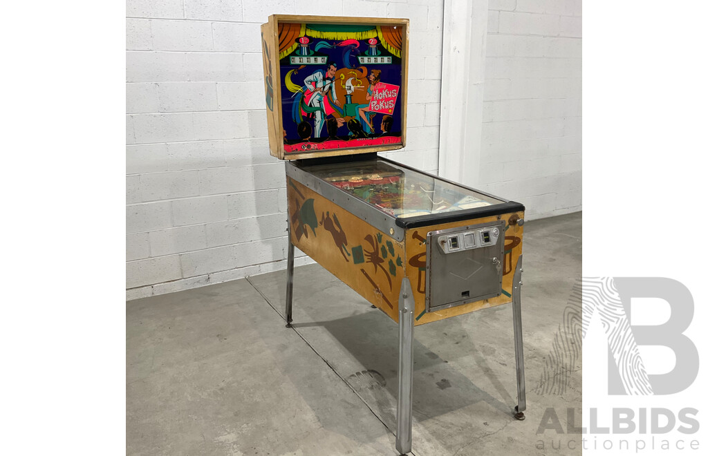 Project - Hokus Pokus by Bally Pinball Machine