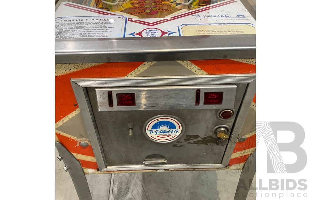 Charlie's Angels by Gottlieb Pinball Machine