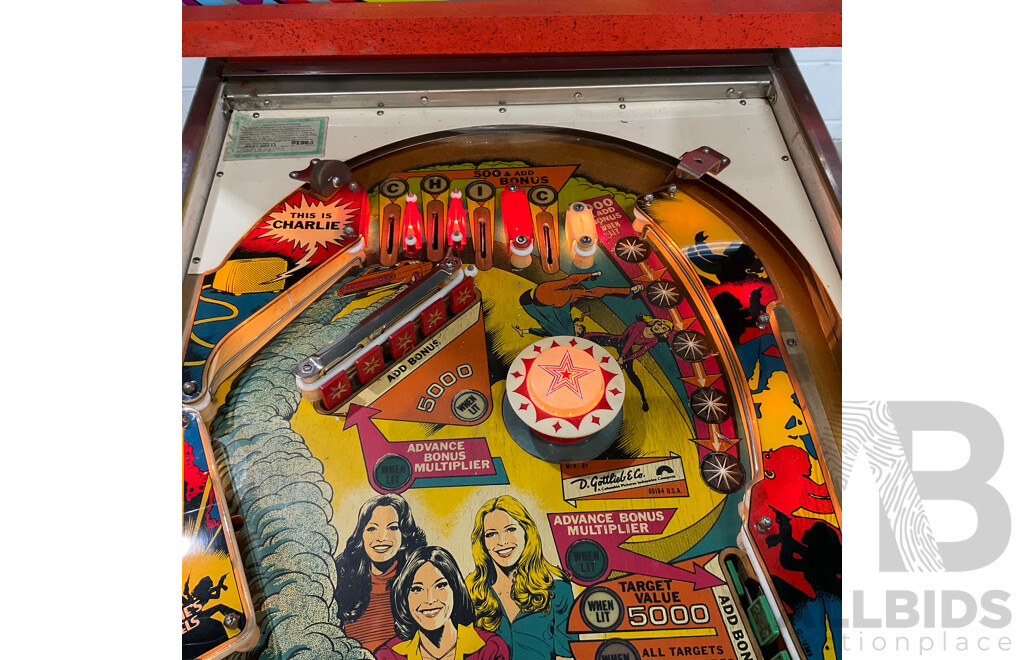 Charlie's Angels by Gottlieb Pinball Machine