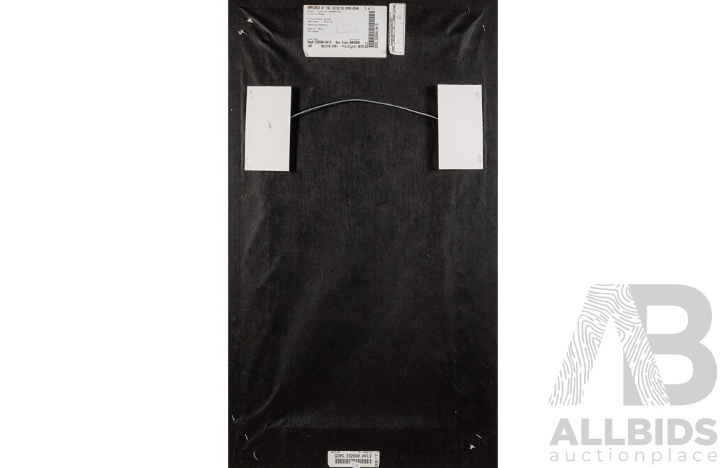 Emile Bellet, (20th Century, French, 1941-),  Ete Rouge, Limited Edition Colour Giclee Print, 94 x 54 cm (frame)