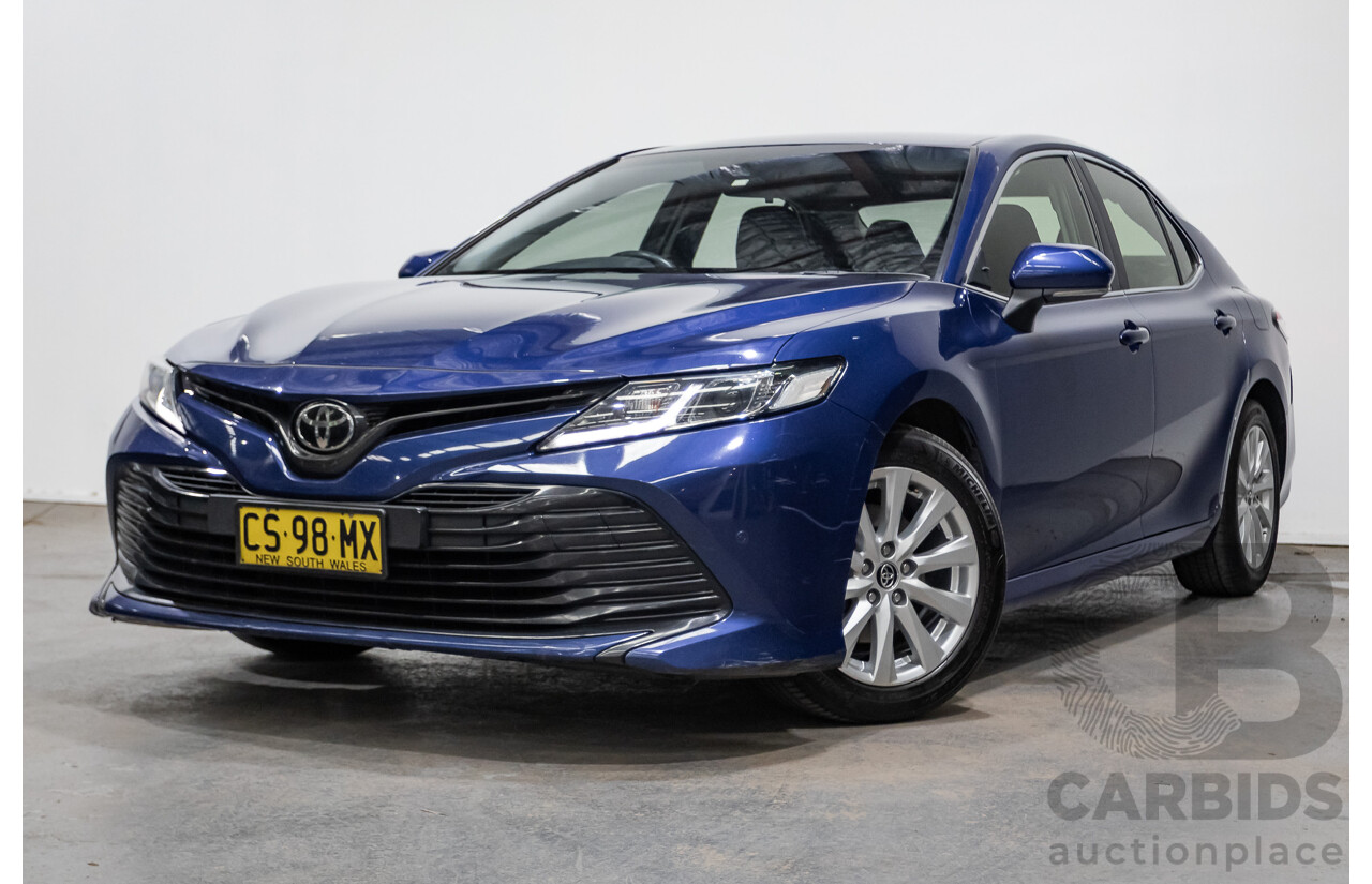 08/2018 Toyota Camry Ascent ASV70R 4D Sedan Blue Crush Metallic 2.5L