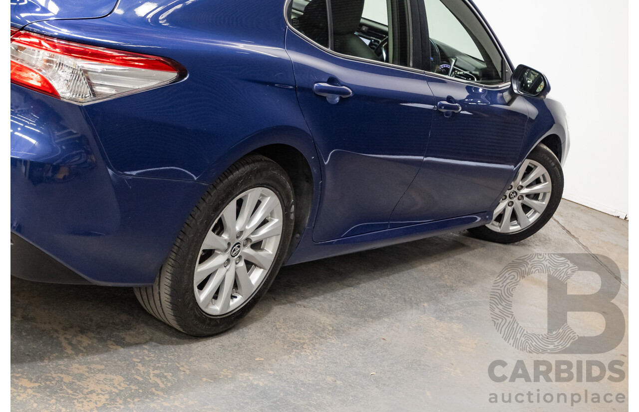 08/2018 Toyota Camry Ascent ASV70R 4D Sedan Blue Crush Metallic 2.5L