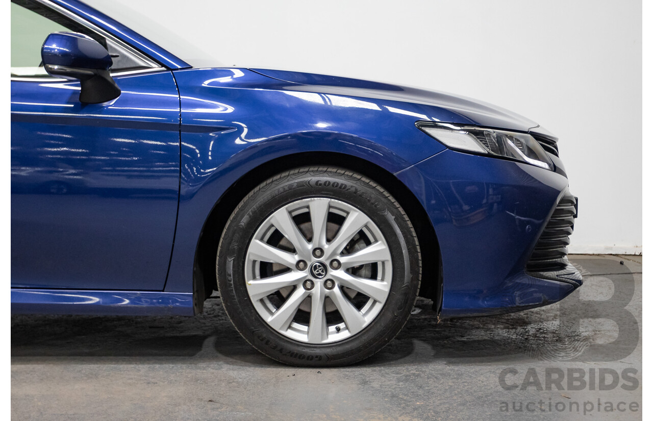 08/2018 Toyota Camry Ascent ASV70R 4D Sedan Blue Crush Metallic 2.5L