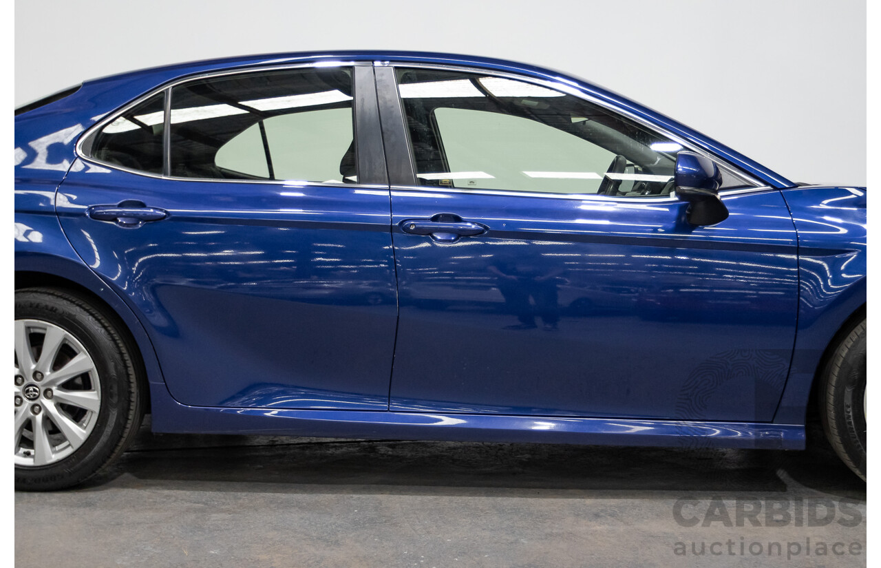 08/2018 Toyota Camry Ascent ASV70R 4D Sedan Blue Crush Metallic 2.5L
