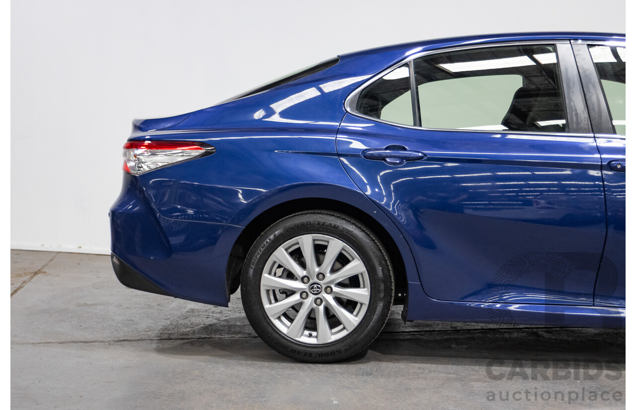 08/2018 Toyota Camry Ascent ASV70R 4D Sedan Blue Crush Metallic 2.5L