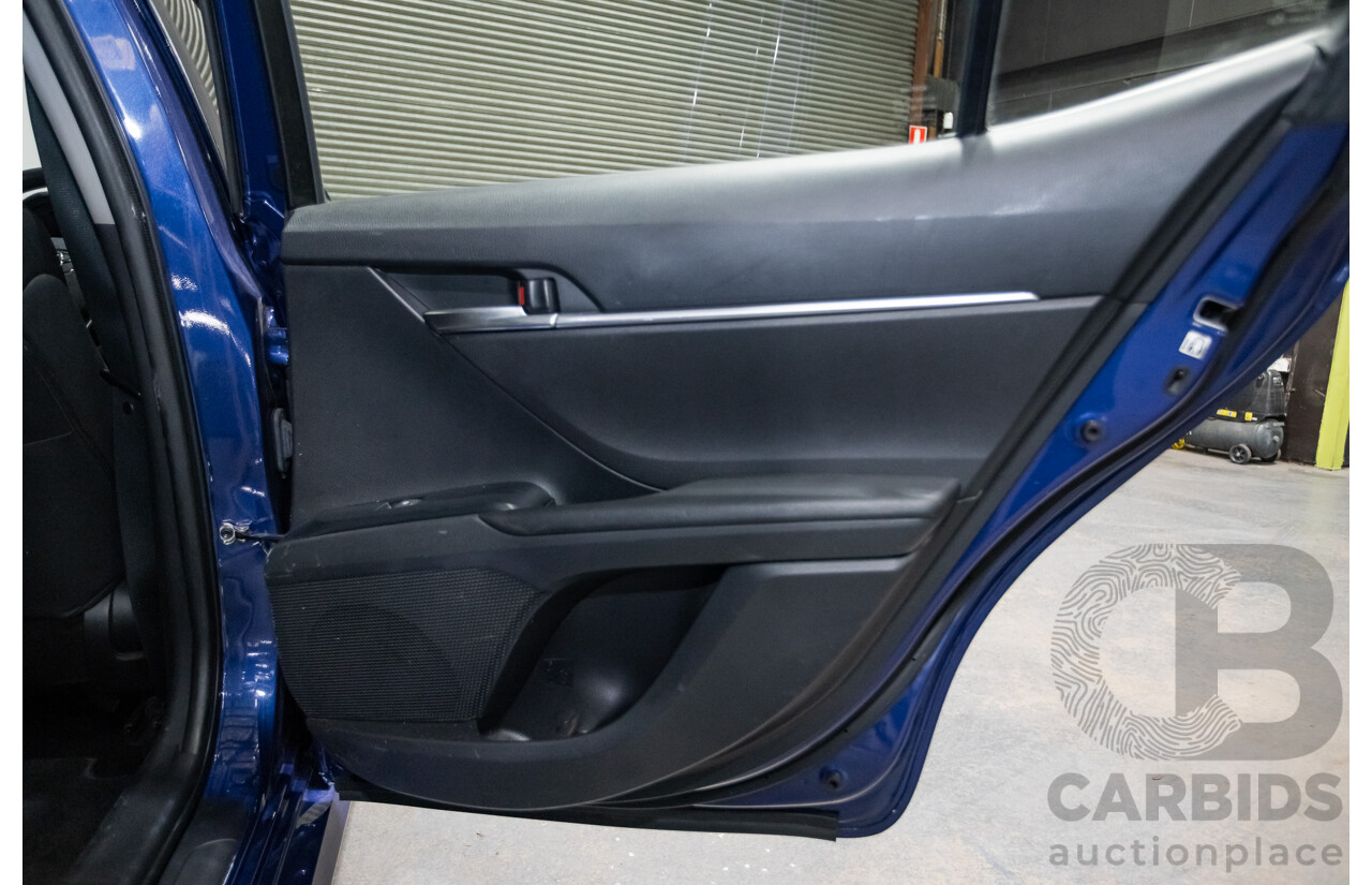 08/2018 Toyota Camry Ascent ASV70R 4D Sedan Blue Crush Metallic 2.5L