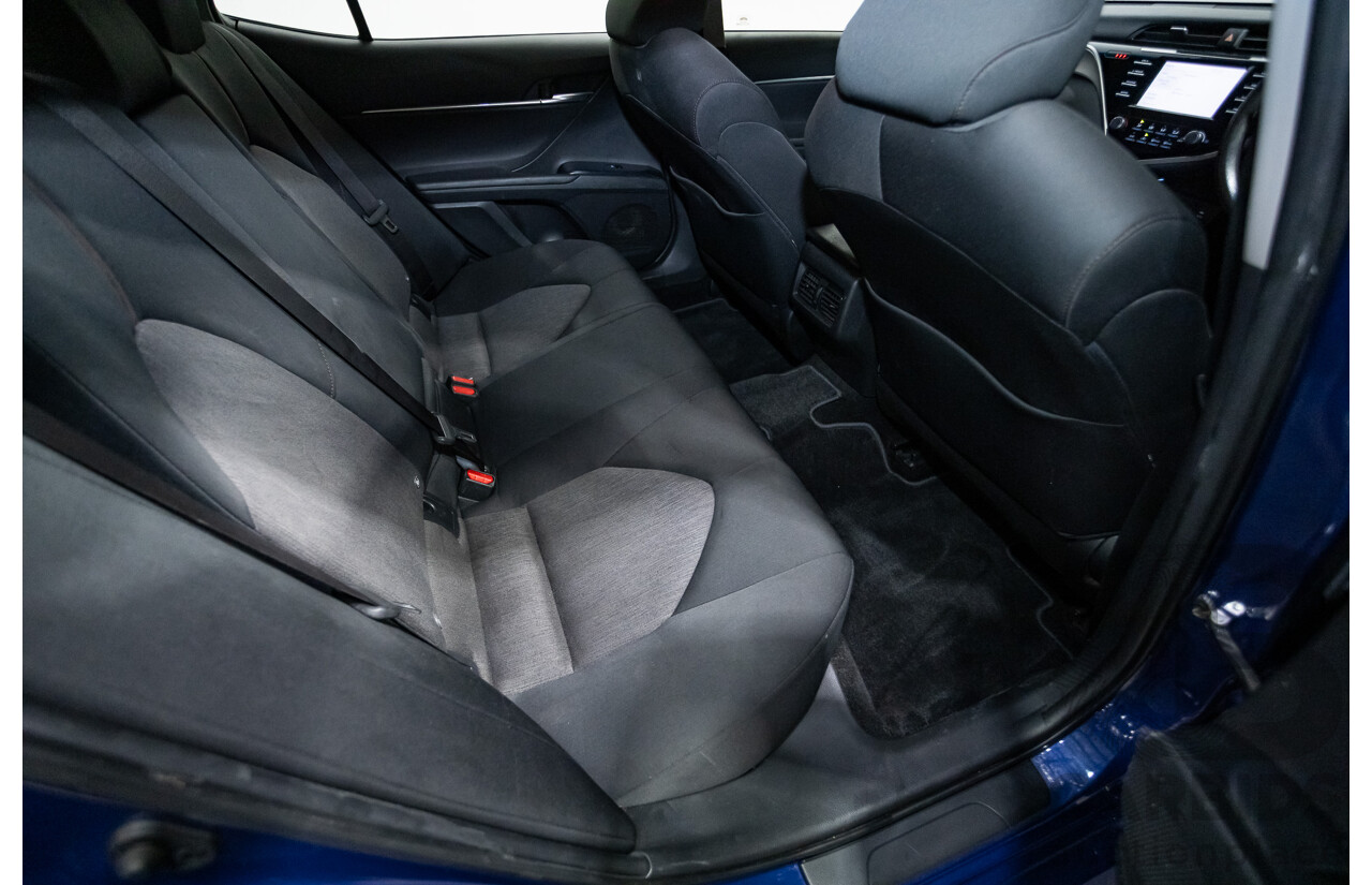 08/2018 Toyota Camry Ascent ASV70R 4D Sedan Blue Crush Metallic 2.5L