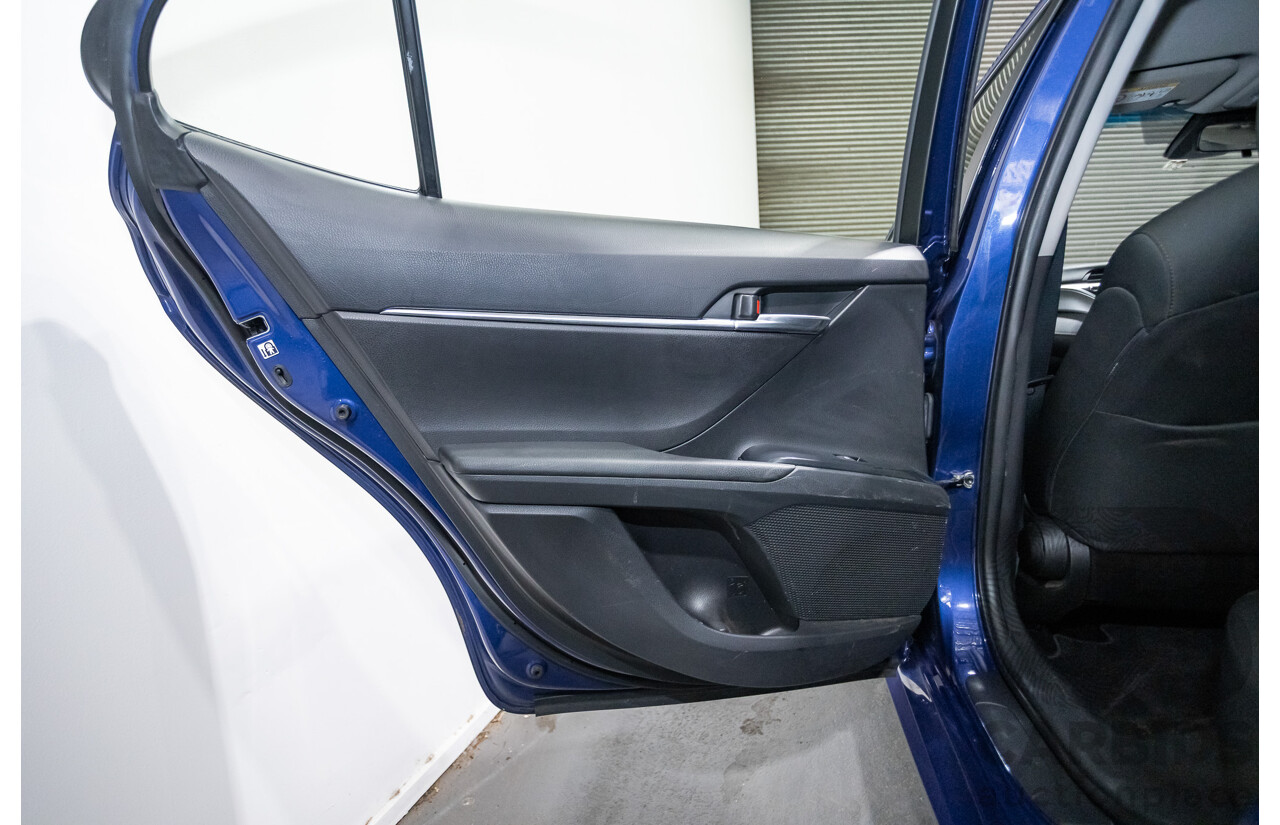 08/2018 Toyota Camry Ascent ASV70R 4D Sedan Blue Crush Metallic 2.5L