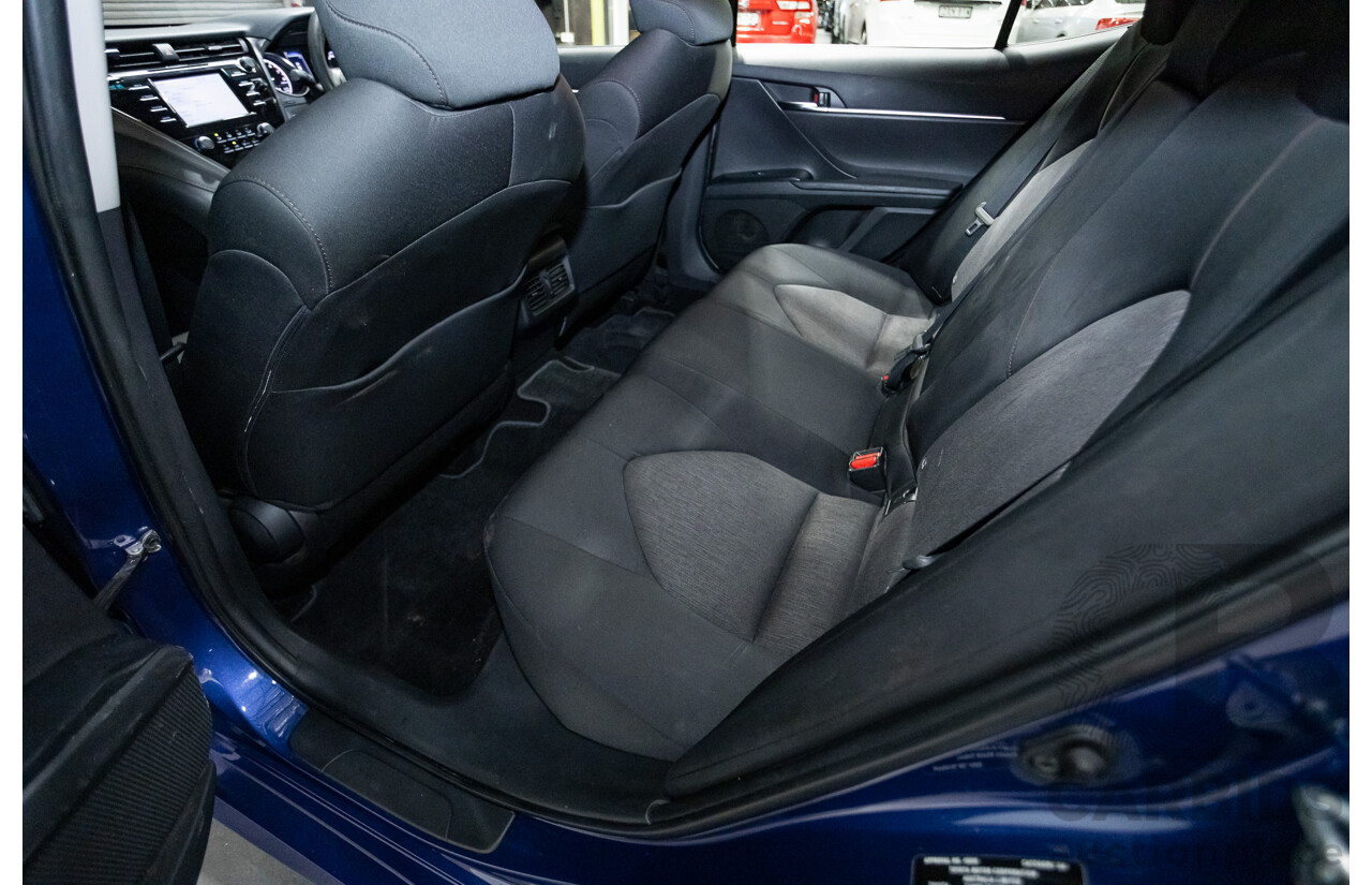 08/2018 Toyota Camry Ascent ASV70R 4D Sedan Blue Crush Metallic 2.5L