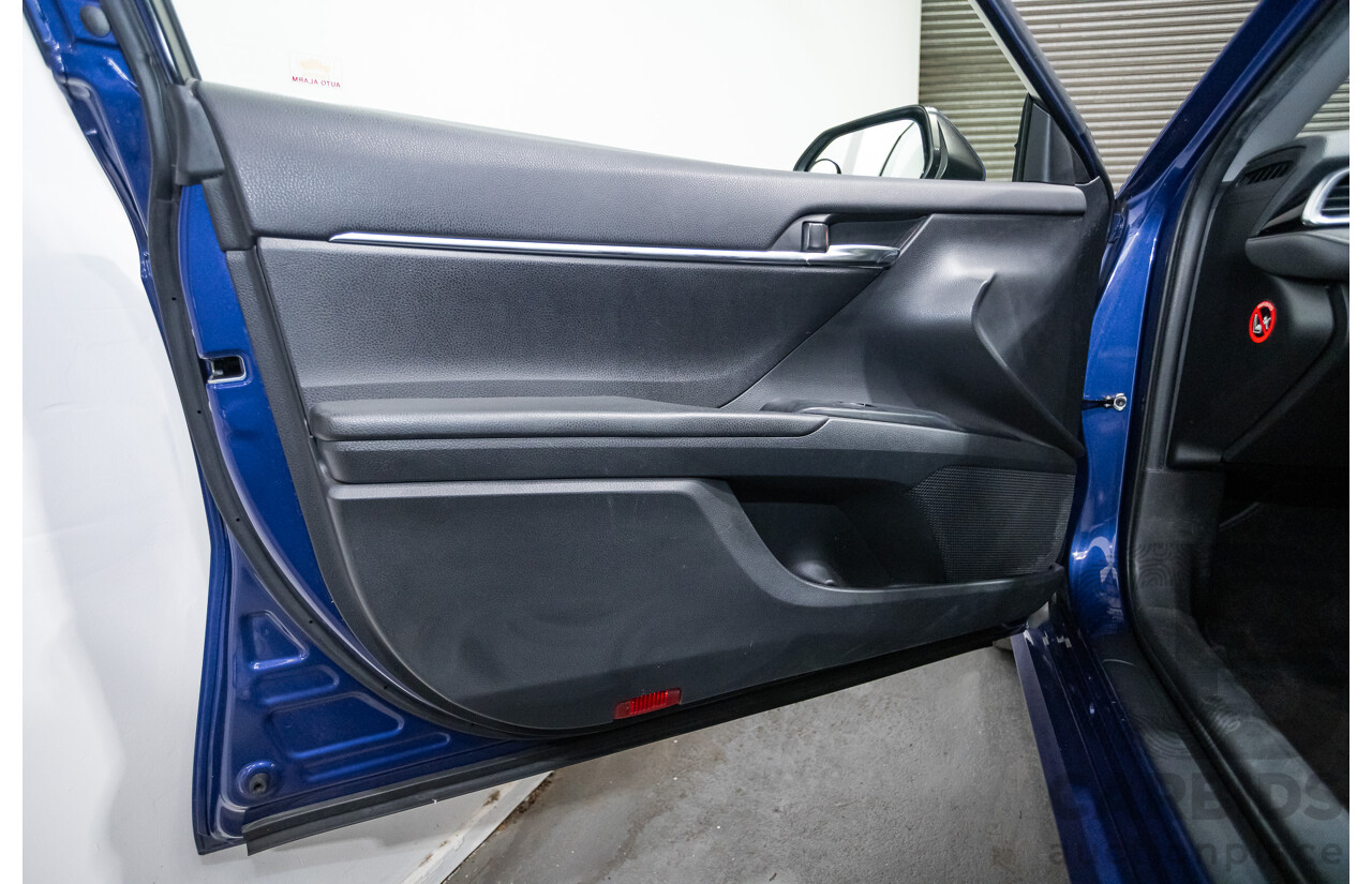 08/2018 Toyota Camry Ascent ASV70R 4D Sedan Blue Crush Metallic 2.5L