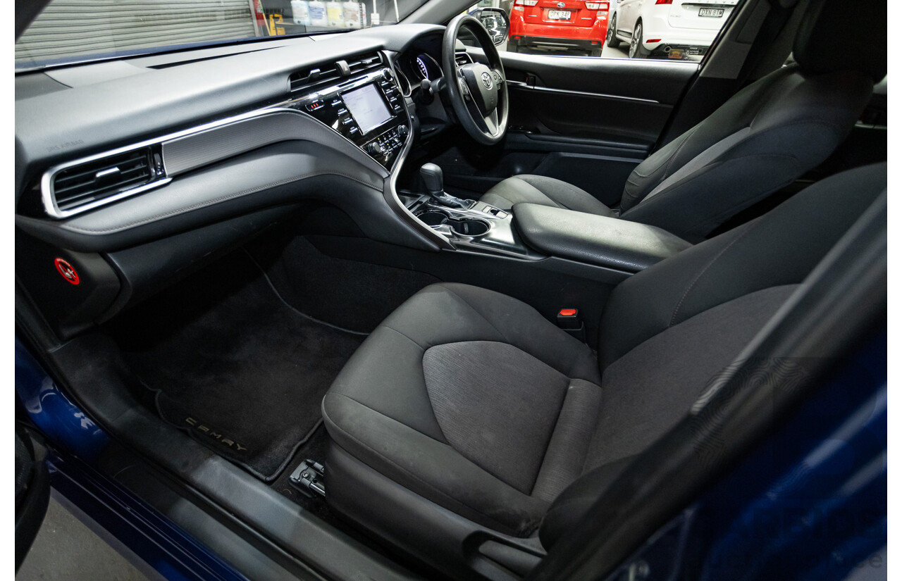 08/2018 Toyota Camry Ascent ASV70R 4D Sedan Blue Crush Metallic 2.5L