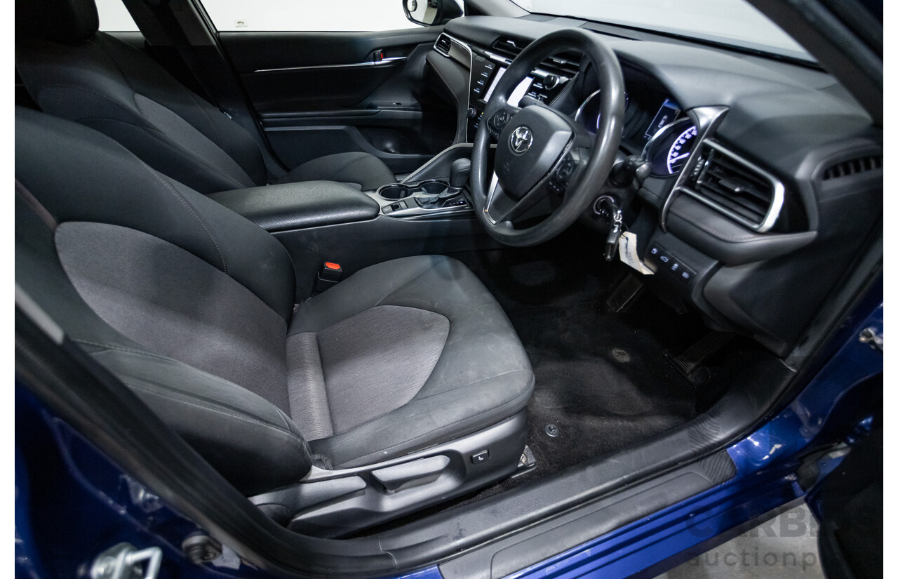 08/2018 Toyota Camry Ascent ASV70R 4D Sedan Blue Crush Metallic 2.5L