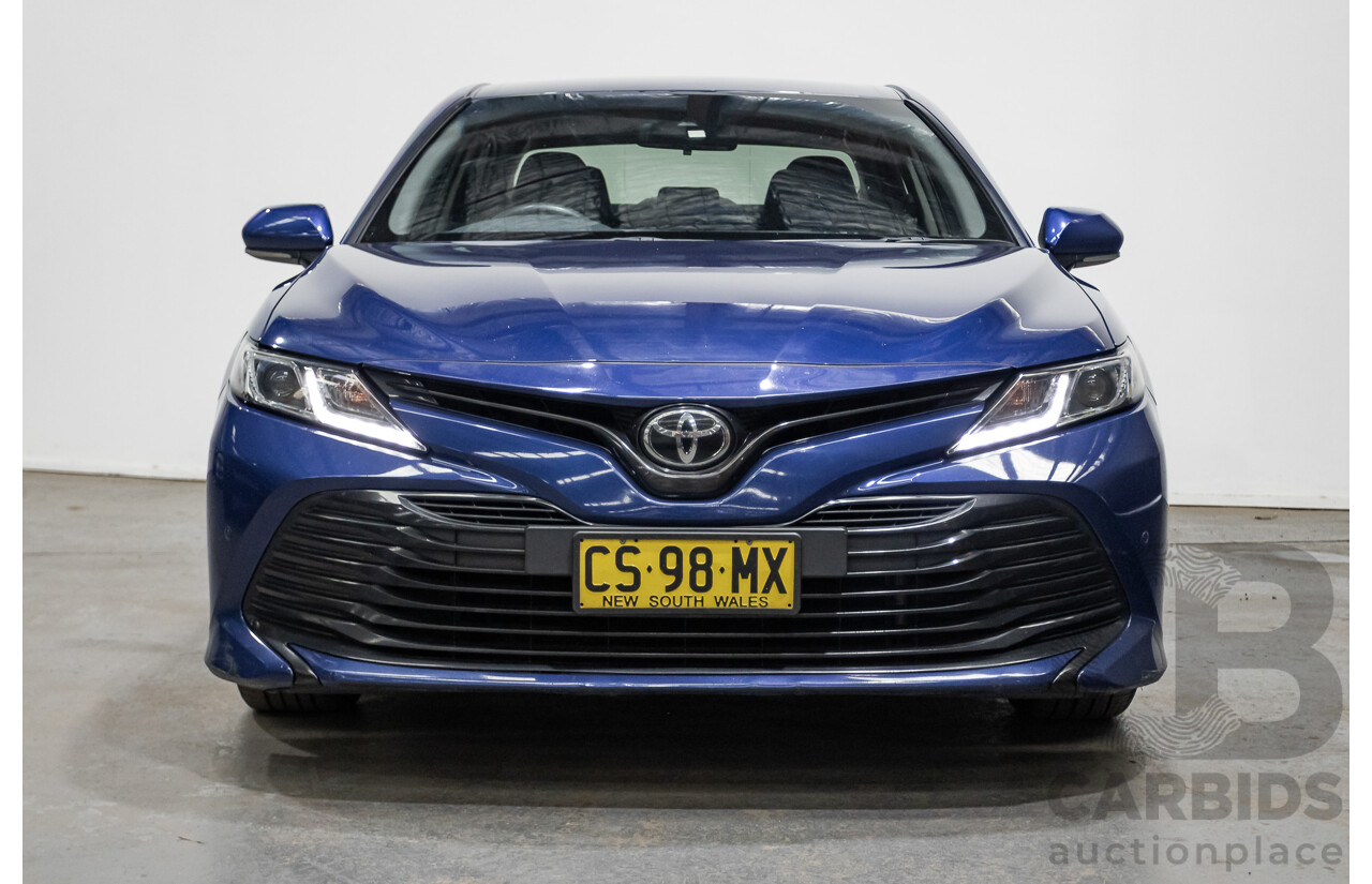 08/2018 Toyota Camry Ascent ASV70R 4D Sedan Blue Crush Metallic 2.5L