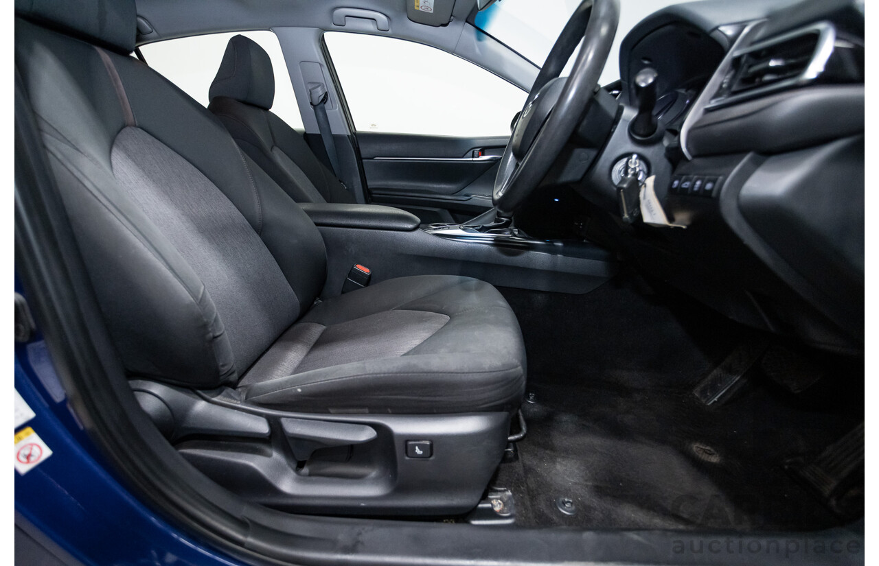 08/2018 Toyota Camry Ascent ASV70R 4D Sedan Blue Crush Metallic 2.5L