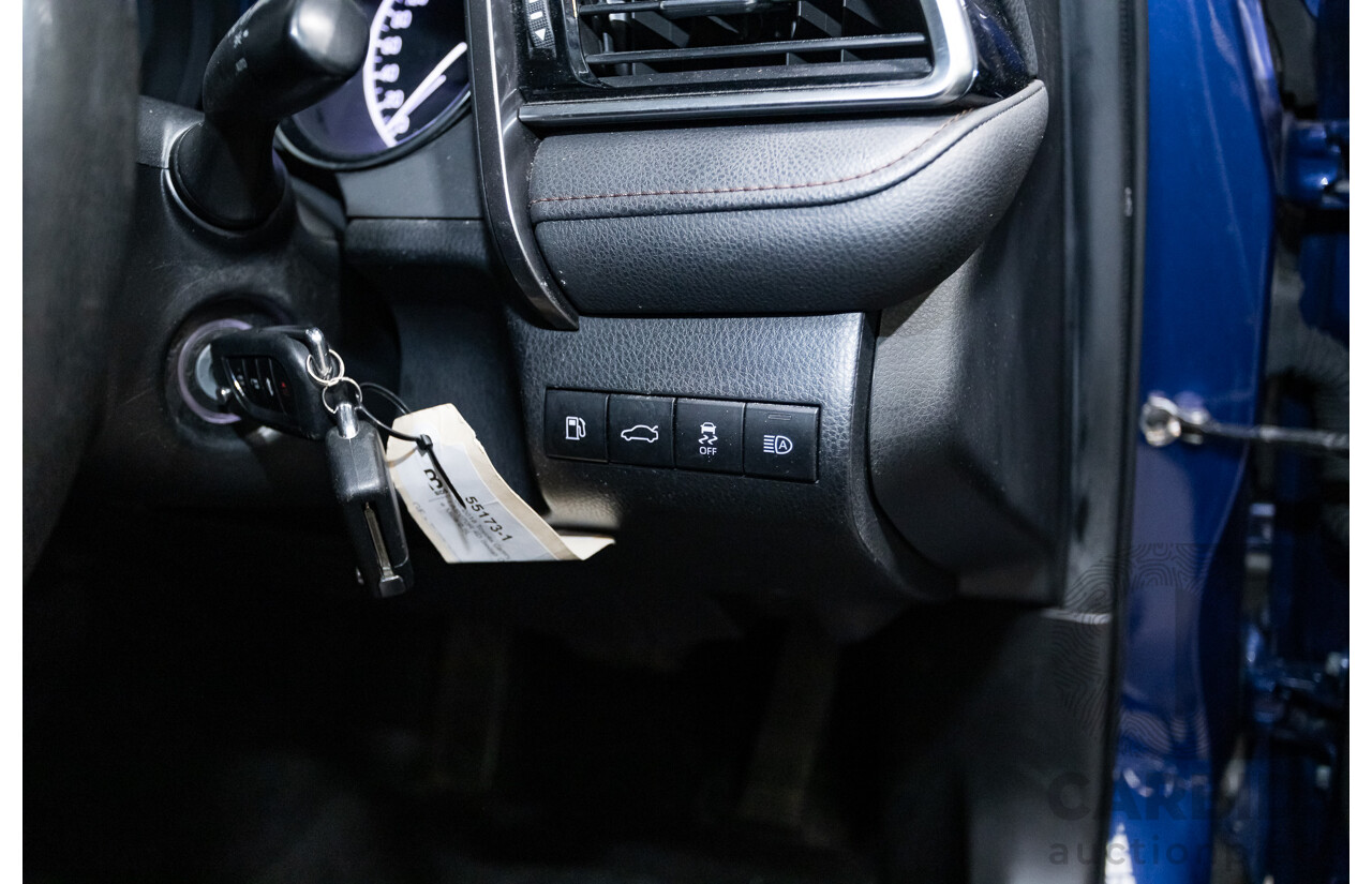 08/2018 Toyota Camry Ascent ASV70R 4D Sedan Blue Crush Metallic 2.5L