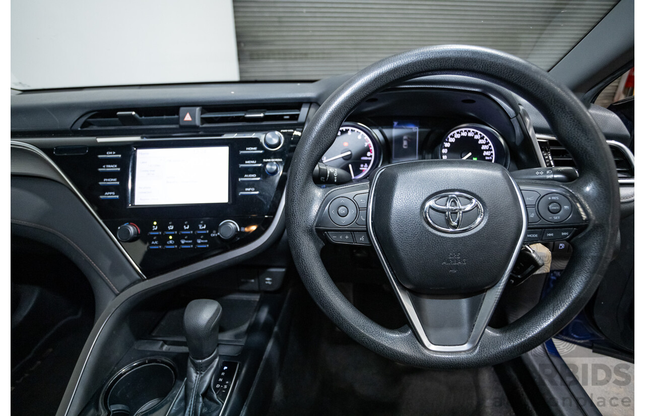 08/2018 Toyota Camry Ascent ASV70R 4D Sedan Blue Crush Metallic 2.5L