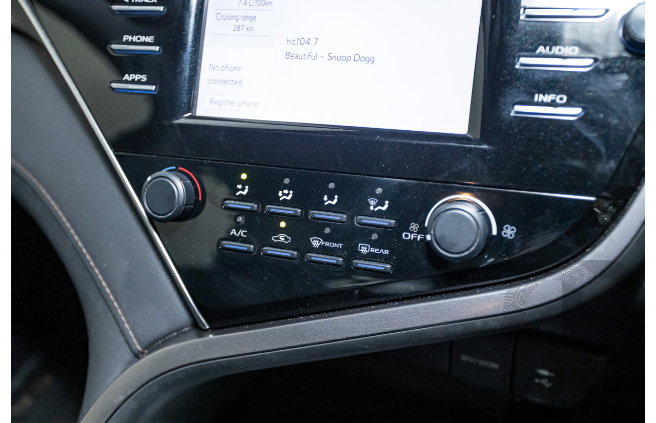 08/2018 Toyota Camry Ascent ASV70R 4D Sedan Blue Crush Metallic 2.5L