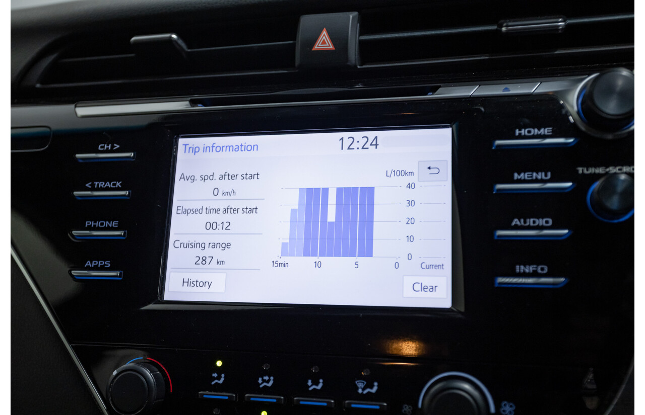 08/2018 Toyota Camry Ascent ASV70R 4D Sedan Blue Crush Metallic 2.5L