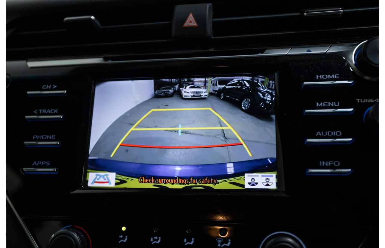 08/2018 Toyota Camry Ascent ASV70R 4D Sedan Blue Crush Metallic 2.5L