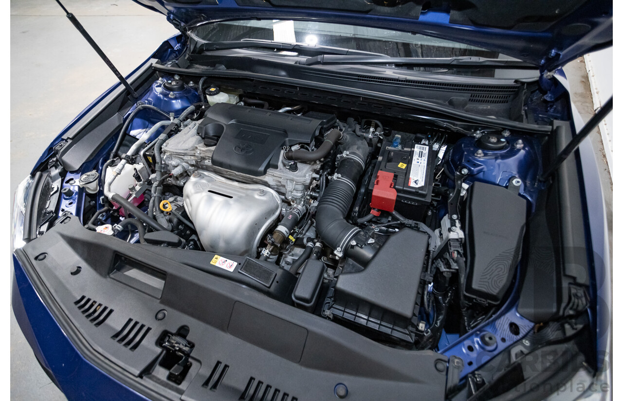 08/2018 Toyota Camry Ascent ASV70R 4D Sedan Blue Crush Metallic 2.5L