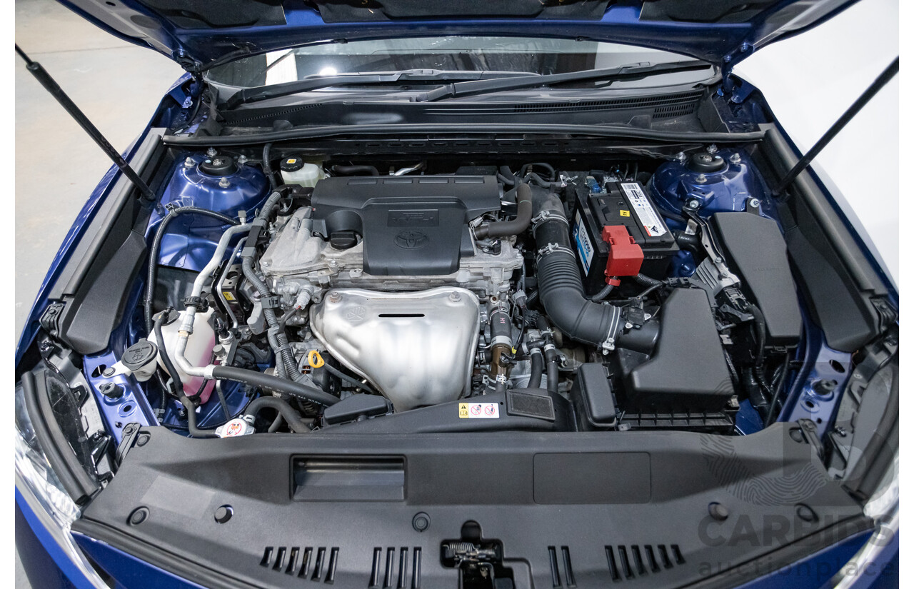 08/2018 Toyota Camry Ascent ASV70R 4D Sedan Blue Crush Metallic 2.5L