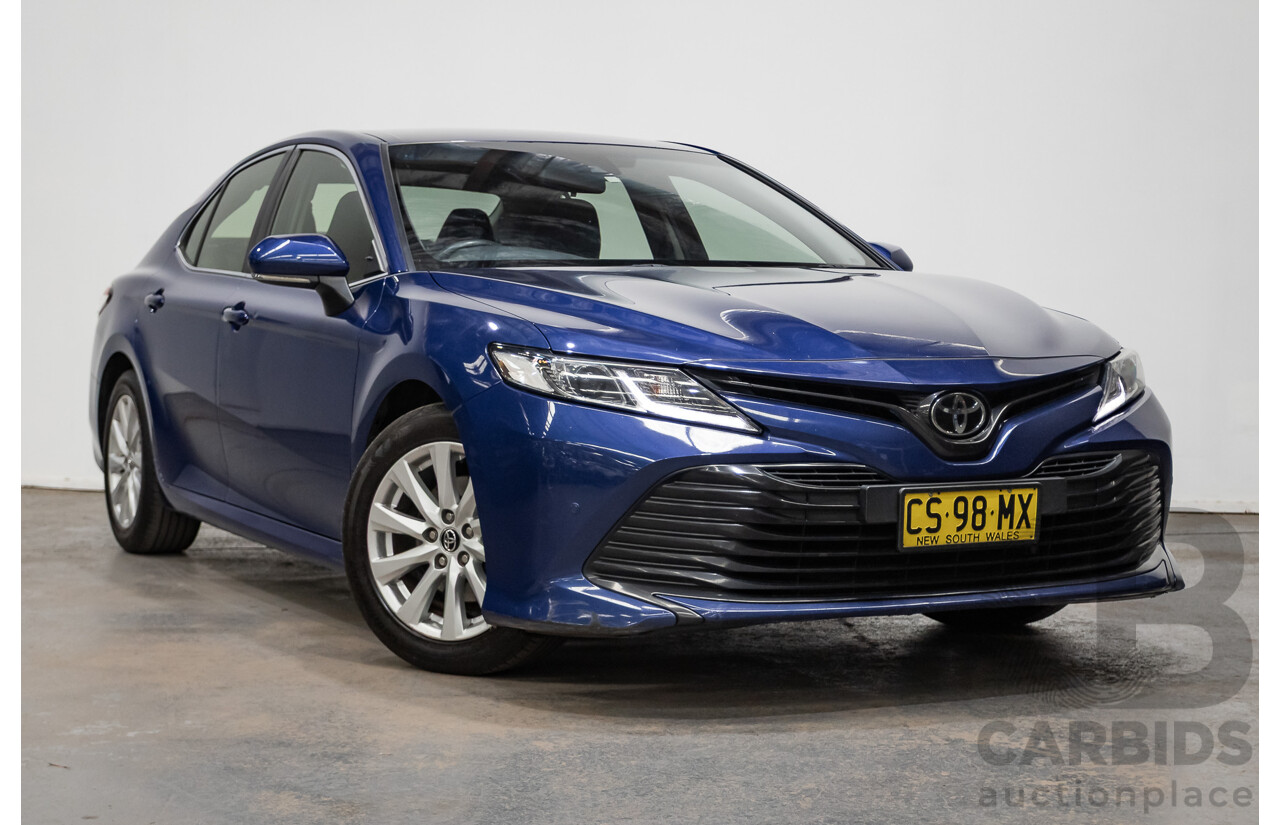 08/2018 Toyota Camry Ascent ASV70R 4D Sedan Blue Crush Metallic 2.5L